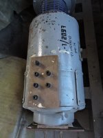Generator D 17 praca ciągła 6 KW 400/231 V 3000 obr. 8,7 A