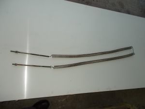 Grzałka  pieca hartowniczego / Spirala grzejna długość części grzejnej 1100 mm średnica fi 32 mm drut fi 4,4 mm