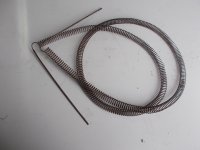 Grzałka  pieca hartowniczego / Spirala grzejna śred.zew. fi 29 mm  drut fi 3,0 mm długość części grzejnej 3100mm