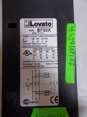 Stycznik BF 50 K do baterii kondensatorowej Italy Lovato