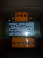 Transformator EURO PRI 15/0/-15/230/400 50/60 Hz 40/F ETI